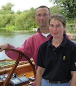 Emma and Derek Fearnley - Newbury Boat Company Marina